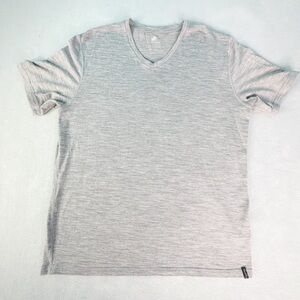 Woolly Everyday Marino Wool Men’s Large Gray Short Sleeve Outdoor Utility